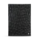 Portamenu room service A5 - Griffe 1 - Autruche nero