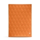 Menüumschlag Zimmerservice A5 - Griffe 1 - Orange - Couture ( Nappa - Pantone 1495U ) 