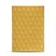 Portamenu room service A5 - Griffe 1 - Mimosa - Couture ( Pantone 141C ) 