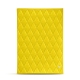 Portamenu room service A5 - Griffe 1 - Jaune fluo - Couture