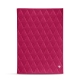 Porte menu room service A5 - Griffe 1 - Rose fluo - Couture