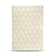 Porte menu room service A5 - Griffe 1 - Blanc escumo - Couture