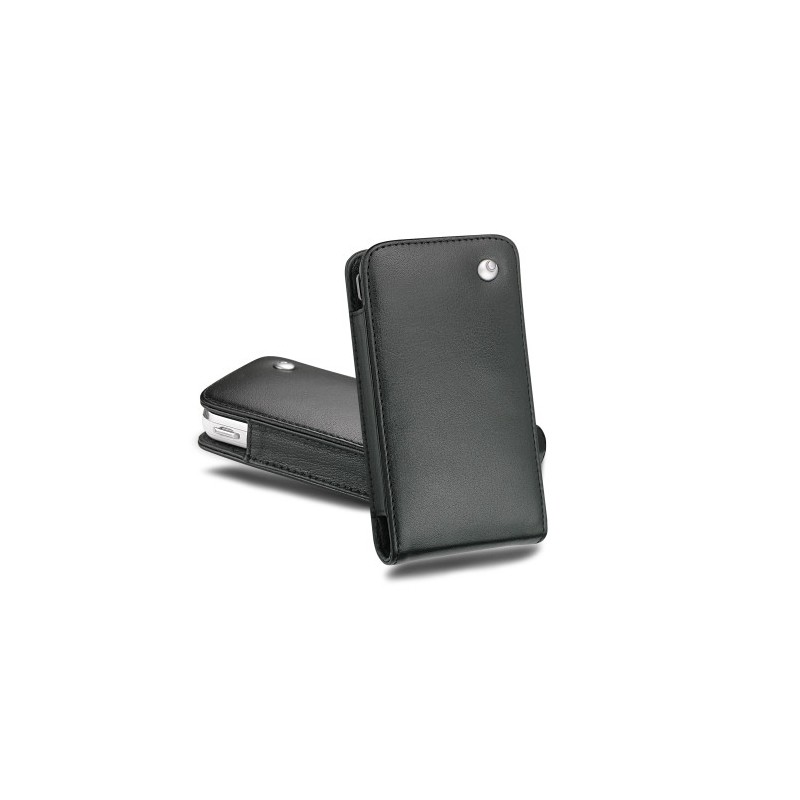 Custodia in pelle Samsung SGH-i900 Omnia - Noir ( Nappa - Black ) 