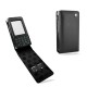 レザーケース Sony Ericsson M600 - W950  - Noir ( Nappa - Black ) 