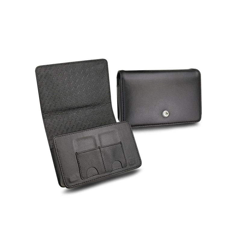 Etui cuir universel horizontal pour appareils photo  - Noir ( Nappa - Black ) 