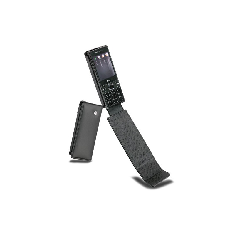 Lederschutzhülle HTC S740 - HTC Rose  - Noir ( Nappa - Black ) 