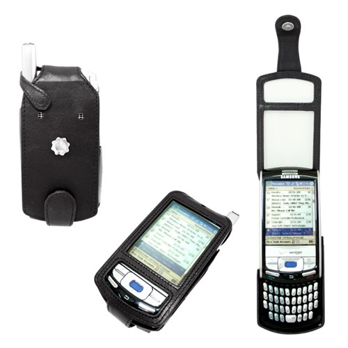 Funda de piel Samsung i730 