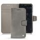 Custodia in pelle Wiko Wim - Acier vintage ( Pantone 403C ) 