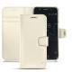 Custodia in pelle Wiko Wim - Blanc (  Nappa - White ) 