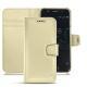 Custodia in pelle Wiko Wim - Beige ( Nappa - Pantone 7502C ) 