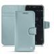 Custodia in pelle Wiko Wim - Bleu ciel ( Nappa - Pantone 277C ) 