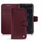 가죽 커버 Wiko Wim - Lie de vin ( Pantone 5115C ) 