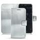 Wiko Wim leather case - Platinium ( Pantone 877C ) 