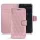Custodia in pelle Wiko Wim - Rose - Couture ( Nappa - Pantone 2365C ) 
