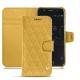 Custodia in pelle Wiko Wim - Mimosa - Couture ( Pantone 141C ) 