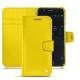 Lederschutzhülle Wiko Wim - Jaune fluo