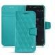 Custodia in pelle Wiko Wim - Bleu fluo - Couture