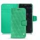 Capa em pele Wiko Wim - Menthe vintage - Couture