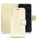 Wiko Wim leather case - Crocodile milk