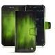 Custodia in pelle Wiko Wim - Vert Patine