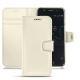 Wiko Wim leather case - Blanc PU