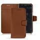 Wiko Wim leather case - Marron PU