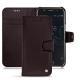 Wiko Wim leather case - Marron envoûtant