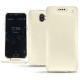 Housse cuir Wiko Wim - Blanc ( Nappa - White ) 