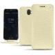 Funda de piel Wiko Wim - Ivoire ( Sleek P C12 - White ) 
