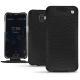 Capa em pele Wiko Wim - Ebène ( Sleek P C12 - Black ) 