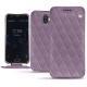 硬质真皮保护套 Wiko Wim - Lilas - Couture ( Nappa - Pantone 2645U ) 