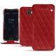 Custodia in pelle Wiko Wim - Rouge - Couture ( Nappa - Pantone 199C ) 