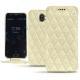 Capa em pele Wiko Wim - Ivoire - Couture ( Sleek P C12 - White ) 