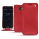 Housse cuir Wiko Wim - Rouge troupelenc