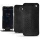 Housse cuir Wiko Wim - Serpent nero
