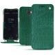 Housse cuir Wiko Wim - Crocodile pino