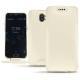 Housse cuir Wiko Wim - Blanc PU