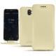 Lederschutzhülle Wiko Wim - Beige PU