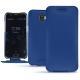 Housse cuir Wiko Wim - Bleu océan PU