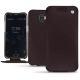 Funda de piel Wiko Wim - Marron envoûtant