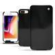 Lederschutzhülle Apple iPhone 8 Plus - Onyx ( Black ) 
