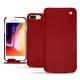 Apple iPhone 8 Plus leather case - Rouge ( Nappa - Pantone 199C ) 