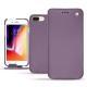 Lederschutzhülle Apple iPhone 8 Plus - Lilas ( Nappa - Pantone 2645U ) 