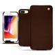 Funda de piel Apple iPhone 8 Plus - Châtaigne ( Pantone 476C ) 
