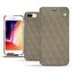 Capa em pele Apple iPhone 8 Plus - Darboun sabla - Couture