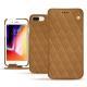 Funda de piel Apple iPhone 8 Plus - Castan esparciate - Couture