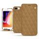 Apple iPhone 8 Plus leather case - Sable vintage - Couture
