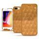 Funda de piel Apple iPhone 8 Plus - Or Maïa - Couture