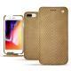 가죽 커버 Apple iPhone 8 Plus - Serpent sabbia