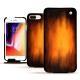 Housse cuir Apple iPhone 8 Plus - Fauve Patine